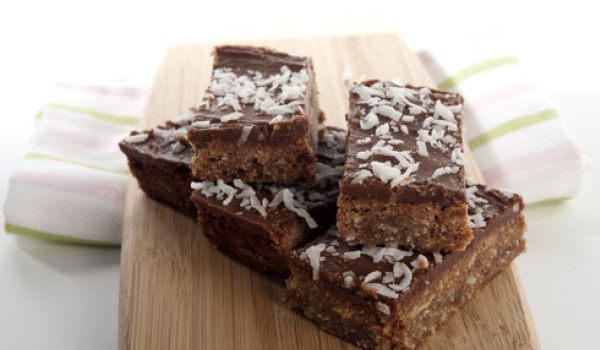 Chocolate And Coconut Slices
