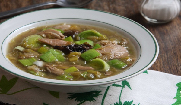 Cock-A-Leekie Soup Recipe