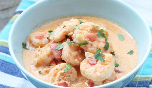 Coconut Milk Shrimp Soup