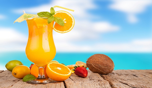 Coconut Orange Cocktail