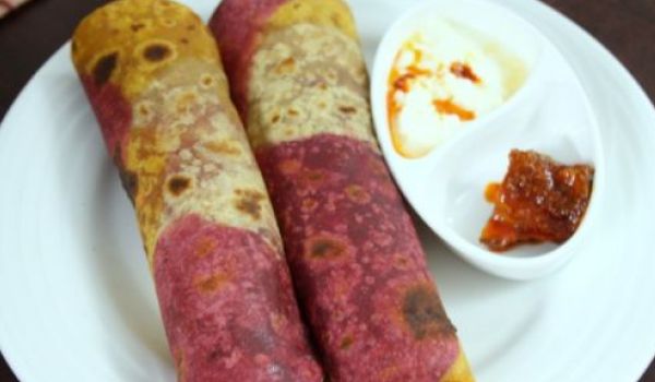 Colourful Parathas