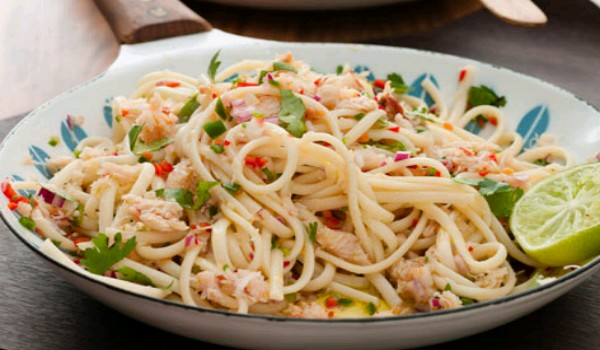 Crab Linguine