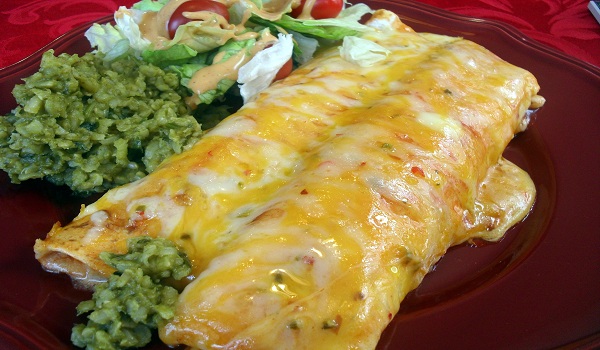 Creamy Chicken Enchiladas Recipe