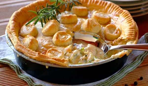 Creamy Chicken Pie Recipe