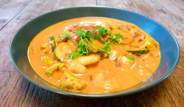 Creamy Prawn Curry