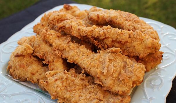 Crunchy Chicken Fingers Recipe