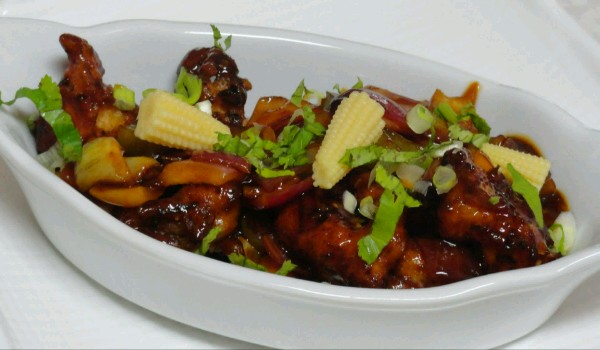 Dry Baby Corn Manchurian Recipe