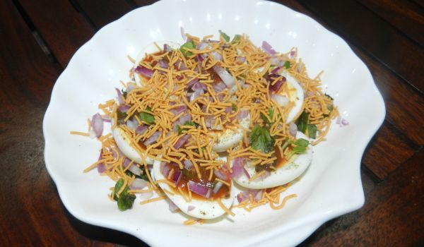 Egg Chaat Recipe