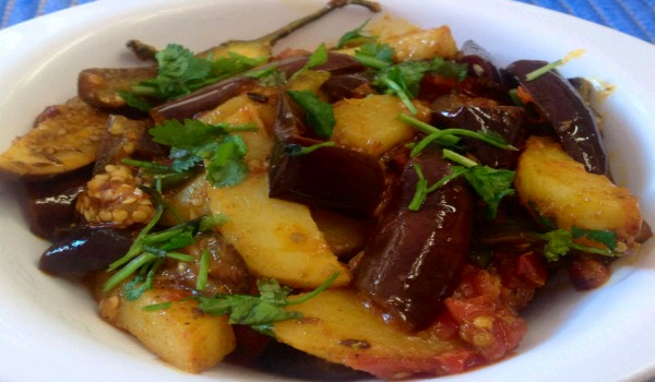 Eggplant Potato Curry Recipe