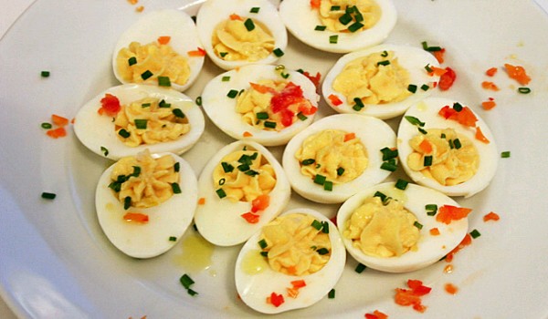 Fiesta Deviled Eggs