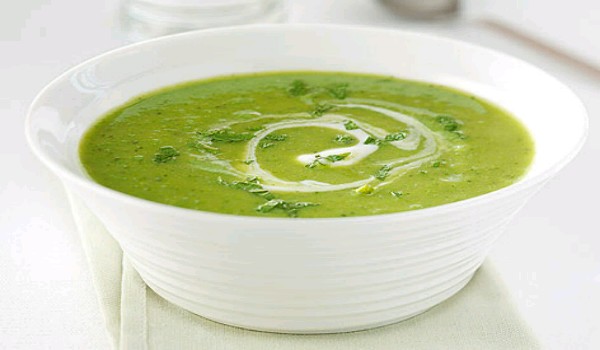 Fresh Pea And Mint Soup