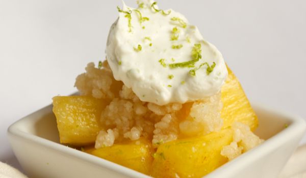 Fresh Pineapple Dessert