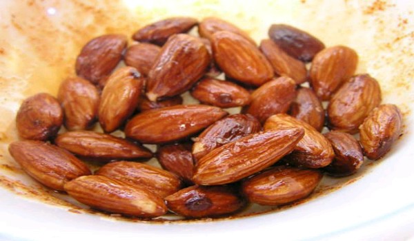 Fried Almonds Recipe