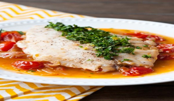 Garlic and Tomato Tilapia Recipe