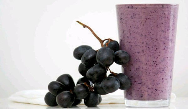 Grape Milkshake Recipe