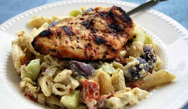 Greek Chicken Pasta Recipe