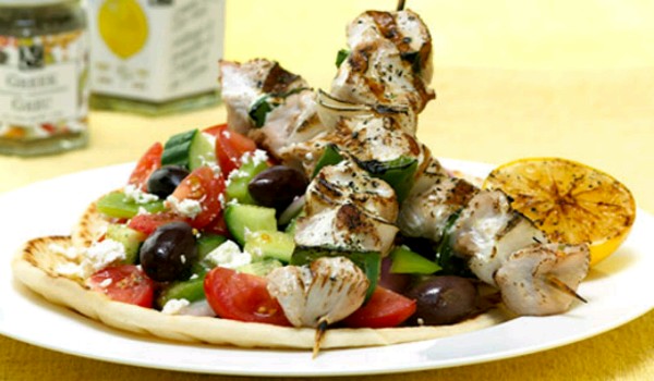 Greek Chicken Souvlaki Recipe