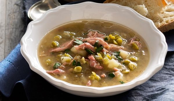 Green Peas With Ham Recipe