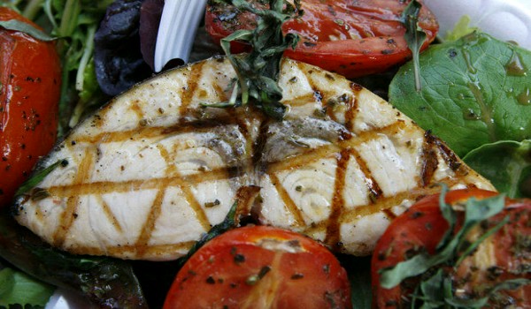 Grilled Swordfish With Rosemary
