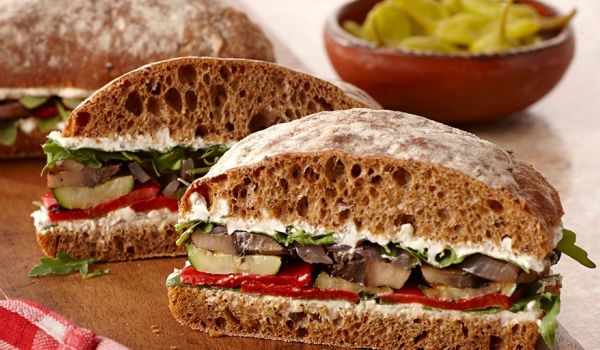 Grilled Vegetable Sandwich