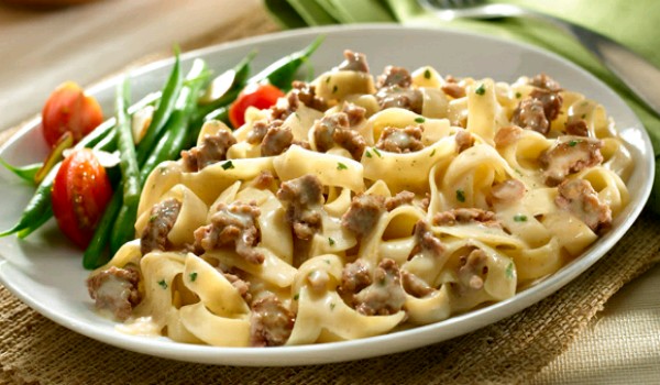 Ground Beef Stroganoff