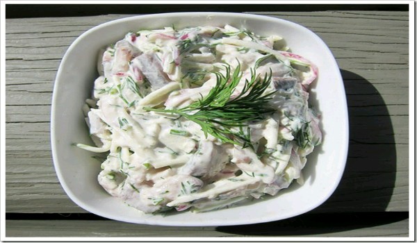 Herrings in Sour Cream