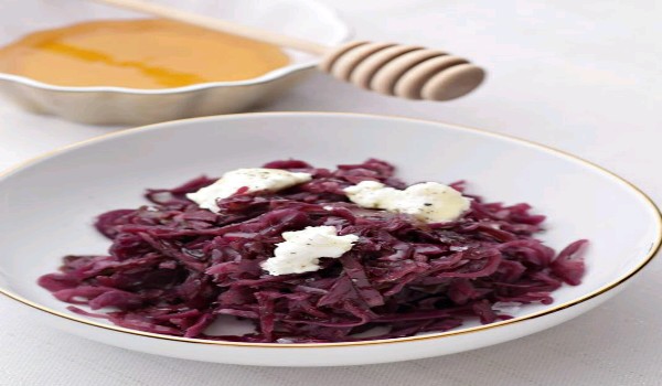 Honey Braised Red Cabbage Recipe