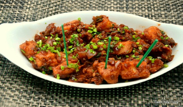 Idly Manchurian Recipe