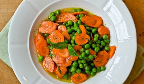 Italian Carrot And Peas Salad Recipe