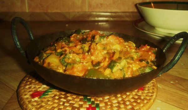 Kadhai Bhindi Recipe
