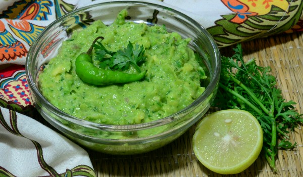 Kerala Style Avocado Chutney Recipe
