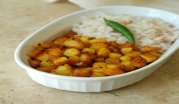 Kerala Style Potato Fry Recipe