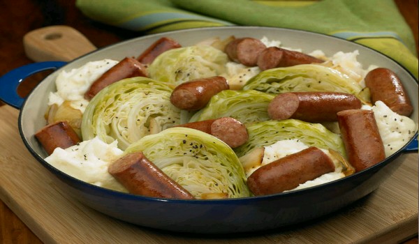 Kielbasa And Cabbage