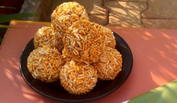 Kurmura Ladoo Recipe