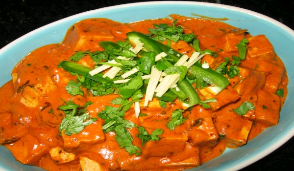 Low Fat Tofu Makhani Recipe