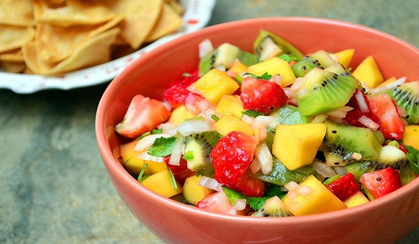 Mango-Strawberry Salsa