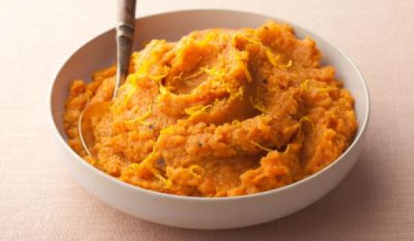 Mashed Jalapeno-Cilantro Sweet Potatoes Recipe