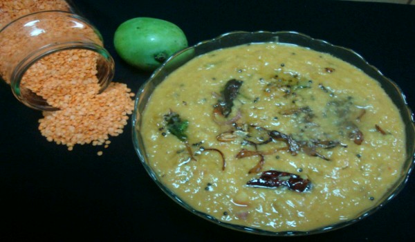 Masoor Dal With Green Mango