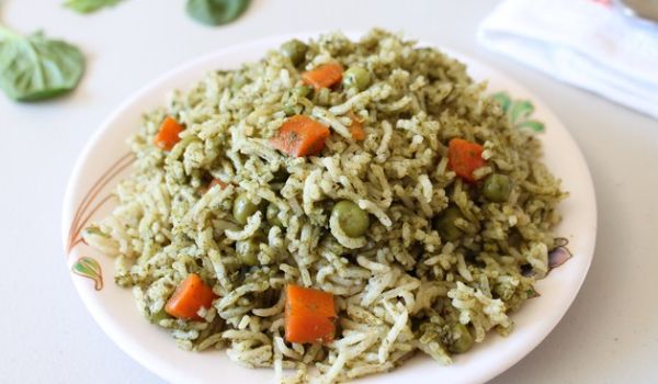 Methi and Palak Pulav