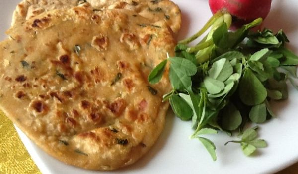 Methi Parathas