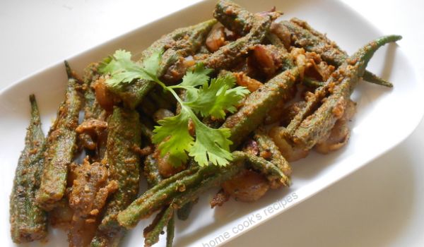 Microwave Bhindi