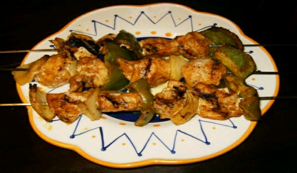Moroccan Spiced Chicken Kebabs