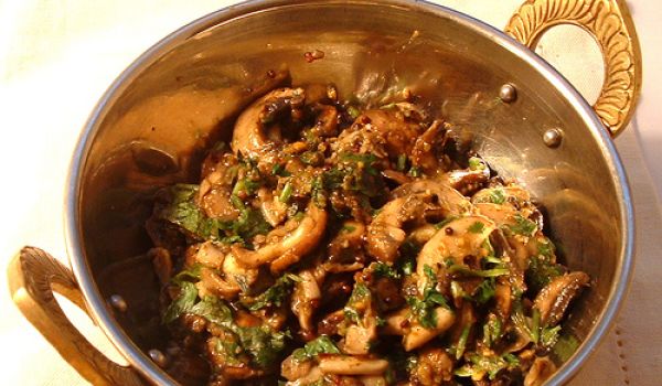 Mushroom Chettinad