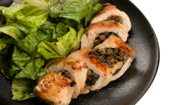 Mushroom Stuffed Chicken