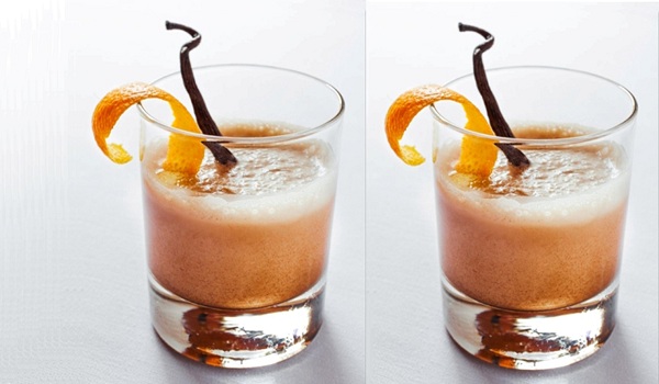 Orange Cream Milk Punch