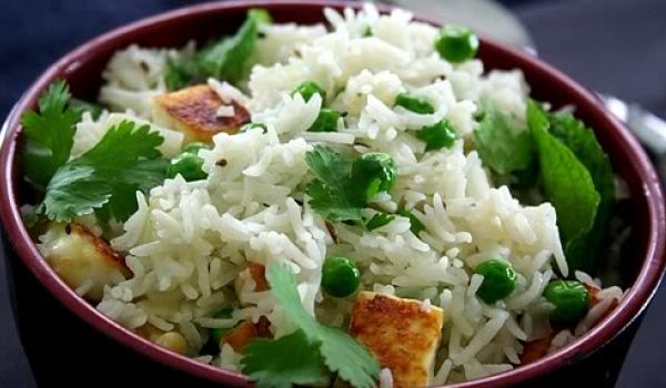 Paneer Pudina Pulao Recipe