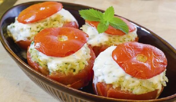 Paneer Stuffed Tomatoes Recipe