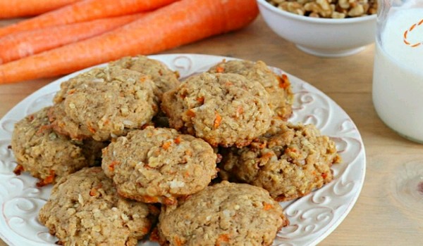 Peanut Butter Carrot Cookies