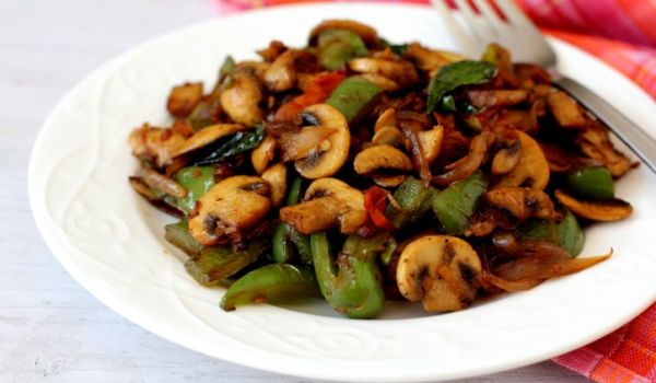 Pepper Mushrooms Recipe