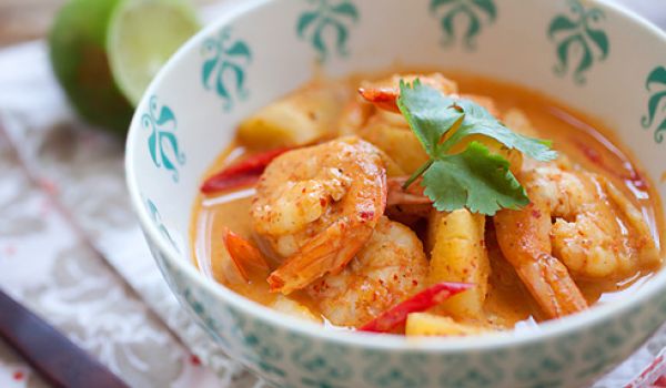 Pineapple Shrimp Curry